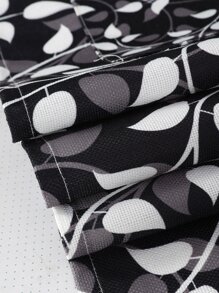 Leaf Pattern Multifunction Washing Machine Cover