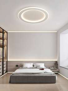 1roll Glow In The Dark Floor Sealing Sticker, Simple Plain Color PVC Tile Decoration Seam Tape For Home - Blue - View 3