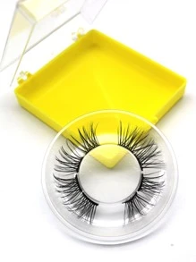 1 Box Künstliche Wimpern Künstlicher Nerz individuell
