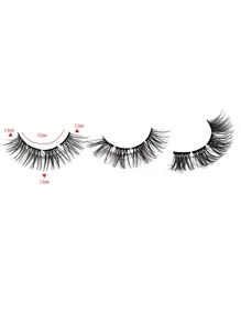 1 Box Künstliche Wimpern Künstlicher Nerz individuell