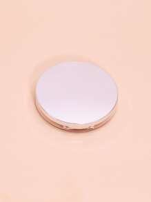 1 contenedor de polvo suelto con hojaldre, estuche de polvo vacío de plástico reutilizable portátil DIY contenedor de polvo de maquillaje vacío estuche compacto de polvo suelto con espejo y tamiz de red - Multicolor - Ver 5