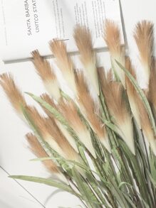 1 件/3 件人造蒲苇装饰人造植物假蒲苇花卉大型人造蓬松草枝蓬松假植物落地花瓶填充物适用于厨房家居婚礼波西米亚风装饰礼物生日毕业、秋季装饰、秋季 - 彩色 - 查看 5