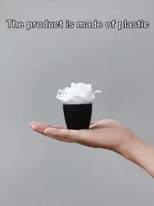 1/3/5 Stück künstliche Rose Mini Topfpflanzen Deko, Zuhause, Hotel, Büro, Halloween, Weihnachten, Valentinstag, Hochzeit Tischdekoration