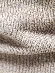 Manfinity Mode Men Contrast Panel Pocket Patched Quarter Zip Jumper - Apricot - View 6