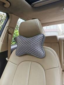 1 pieza Almohada cervical de coche - Gris - Ver 2