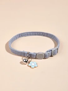 Floral Pendant Pet Collar - Multicolor - View 2
