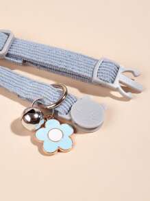 Floral Pendant Pet Collar - Multicolor - View 4