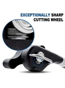 1 件装塑料专业厨房工具手动开罐器侧切易握手动开罐刀适用于罐头盖 - 黑色 - 查看 3