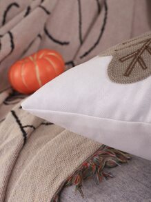 Vỏ gối thêu bí ngô bằng vải canvas - Nhiều màu - Xem 3