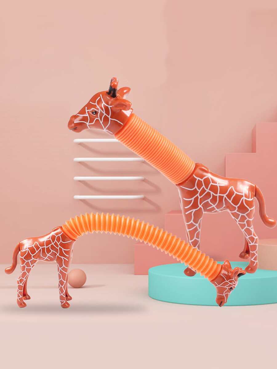 1 pieza Juguete para gato jirafa extensión tubo - Multicolor - Ver 1