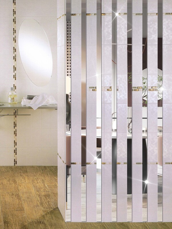 20pcs Rectangle Mirror Wall Sticker SHEIN USA