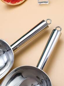 1 pieza Cuchara de acero inoxidable hielo - Plateado - Ver 4