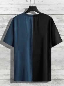 Manfinity EMRG Tops Nam Hoạt hình Khối Màu Giải trí - Nhiều màu - Xem 2