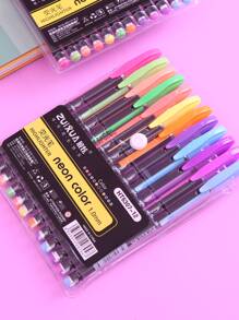12pcs Mixed Color Gel Pen