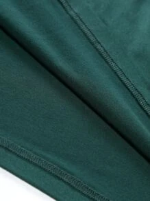 Manfinity Homme Men Slogan Graphic Tee - Dark Green - View 4