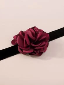 Flower Decor Choker - Multicolor - View 2