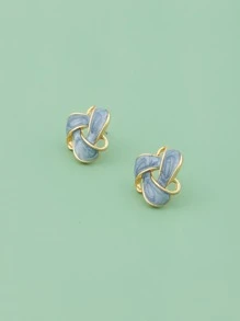 Structured Stud Earrings