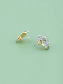 Structured Stud Earrings