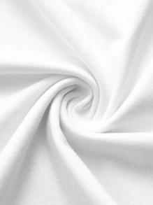 INAWLY 字母图案短款 T 恤 图案 T 恤 女式上衣