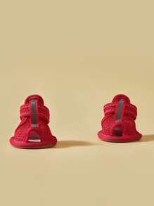 4入組透氣寵物鞋子適用於貓和狗狗適用於戶外