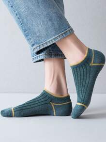 10 cặp Nam giới Sọc mẫu Vớ mắt cá chân - Nhiều màu - Xem 2