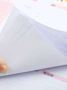 Trees 1 Miếng Màu hồng Quyển sổ - Hồng - Xem 2