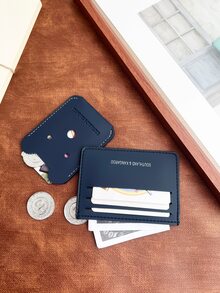 SOUTHLAND&KANGAROO 2pcs Letter Graphic Card Holders - Royal Blue - View 2