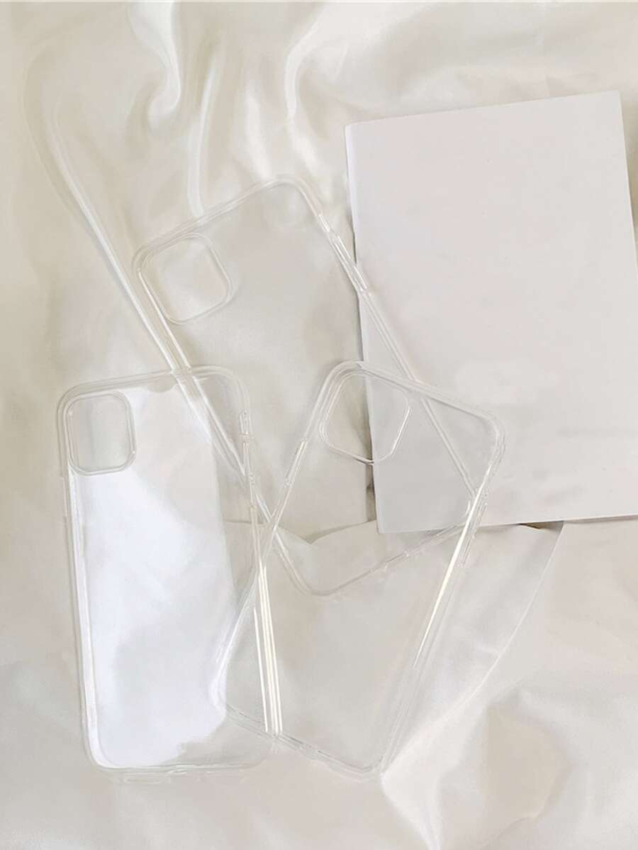 1 pieza Funda de teléfono transparente de gran apertura compatible con iPhone 11/15/15Pro/15ProMax/12/13/14ProMax/Xs/Xr/11Pro/11ProMax/12Pro/12ProMax/13Pro/13ProMax/7Plus/14Pro/14ProMax/14Plus/7Plus/8Plus/8/SE2/6Plus/6/12Mini/13Mini/16/16Pro/16ProMax/16Plus