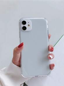 1 pieza Funda de teléfono transparente de gran apertura compatible con iPhone 11/15/15Pro/15ProMax/12/13/14ProMax/Xs/Xr/11Pro/11ProMax/12Pro/12ProMax/13Pro/13ProMax/7Plus/14Pro/14ProMax/14Plus/7Plus/8Plus/8/SE2/6Plus/6/12Mini/13Mini/16/16Pro/16ProMax/16Plus