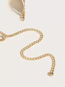 1 Thắt lưng nữ thời trang tối giản để trang trí váy - Vàng - Xem 3