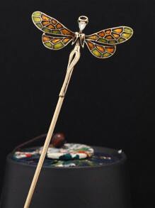 仙女风装饰发夹，波西米亚风，Y2K发髻造型发夹，发髻发饰，发卡，学习用品，发饰，头部饰品 - 彩色 - 查看 1