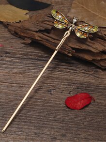 仙女风装饰发夹，波西米亚风，Y2K发髻造型发夹，发髻发饰，发卡，学习用品，发饰，头部饰品 - 彩色 - 查看 5