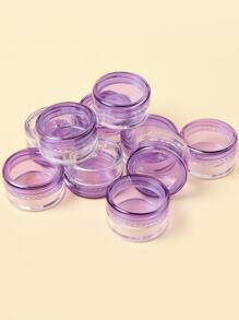 10pcs Face Cream Subpackage Empty Box , Travel Essentials, Living Room Home Bedroom Bathroom House Decor, Travel Stuff, Wedding, Party, Birthday, Gifts For Men Mom Dad Friends, New Years, Accessories, Funny Gift - Purple - View 4