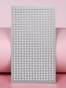 1張珍珠面部紋身貼紙 - 白色 - 查看 1