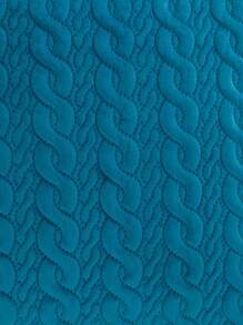 Plain Embossed Cushion Cover Without Filler, Quilted Throw Pillow Cover, Pillow Insert Not Include, For Sofa, Living Room