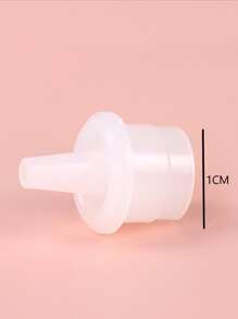 Bộ 10 đầu vòi thay thế keo nối mi, nút bịt miệng chai keo nối mi đa năng, nắp trong dụng cụ nối mi giả, chai keo chống tắc nghẽn dùng tại nhà và salon. - trắng - Xem 5