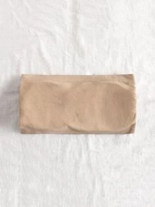 Snug Zone 素色褶邊抹胸無鋼圈內衣 - 杏色 - 查看 2