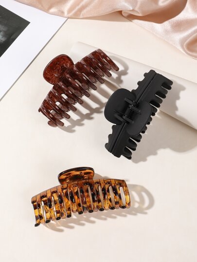 3 pièces Pince à cheveux graphique, pince à cheveux décontractée, pince à cheveux, pince à cheveux, pince à cheveux, pince à cheveux, accessoires pour les cheveux pour femmes pour les tenues de vacances