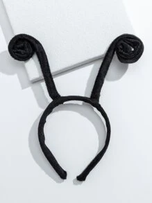1pc Elegant Ant Headband, Suitable For Halloween Party - Black - View 2