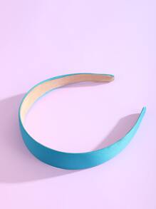 ROMWE Solid Minimalist Headband - Blue - View 1