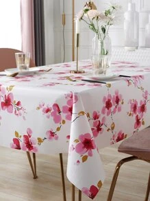 Flower Print Tablecloth