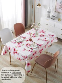 Flower Print Tablecloth