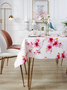 Flower Print Tablecloth