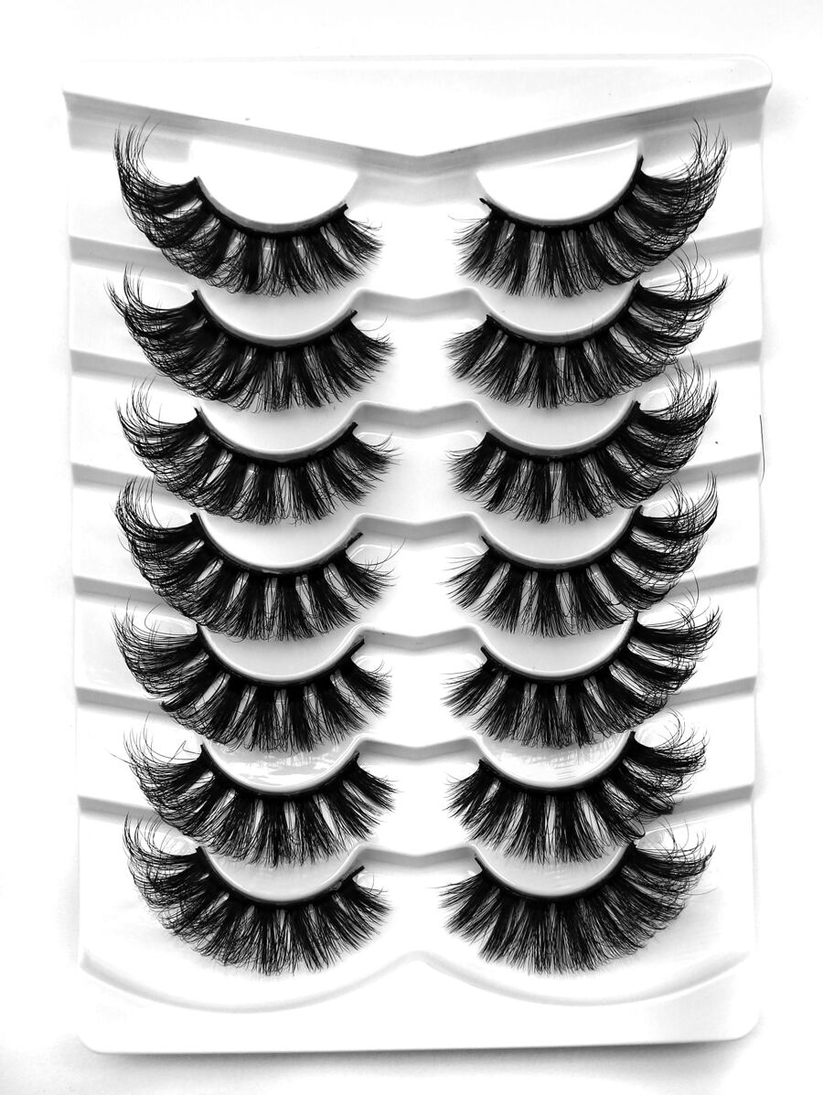 7pairs Cat Eye False Eyelashes