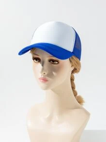 Two Tone Trucker Hat - Multicolor - View 3