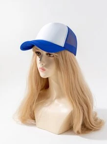 Two Tone Trucker Hat - Multicolor - View 4