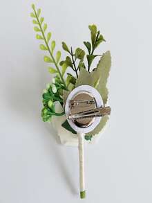 Boutonniere con diseño de flor - Multicolor - Ver 4