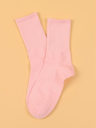 Solid Crew Socks, Fall Socks