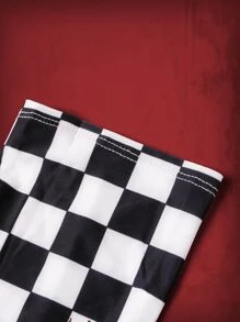 ROMWE Grunge Punk Găng tay - Đen và trắng - Xem 5