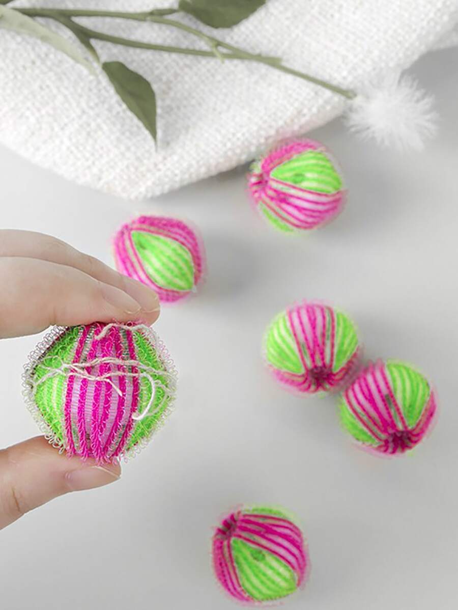 6 piezas Bola de lavandería de color mixto - Multicolor - Ver 1